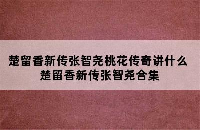 楚留香新传张智尧桃花传奇讲什么 楚留香新传张智尧合集